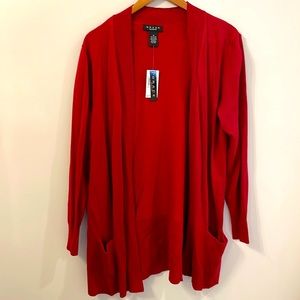 GRACE Cranberry Cardigan